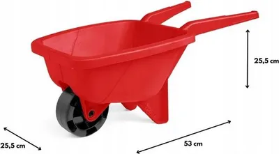 Immagine prodotto di Carriola per sabbia WADER rosso 74502 45025