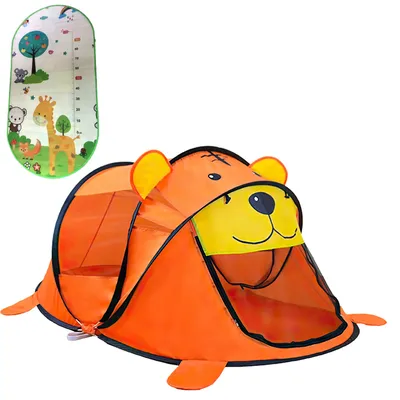 Produktbild von Spielzelt Spielzelt Zelt für Kinder Pop Up Kinderzelt Tent Indoor Spielhaus Baby zelt Outdoor mit Aufbewahrungsbeutel für Drinnen und Draußen