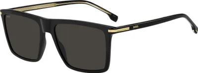 Zdjęcie produktu dla Okulary przeciwsłoneczne męskie Hugo Boss BOSS 1844/S Black 56/17/145