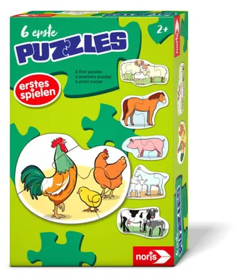 Obrázok produktu pre 6 prvých hádaniek hospodárskych zvierat