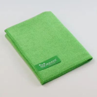 Produktbild von Jemako Profituch Plus S 35 x 40 cm grün Mikrofaser Universaltuch waschbar