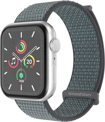 Produktbild von imoshion Nylonarmband für Apple Watch | 38/40/41/42 mm - Ash Green