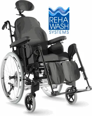 Produktbild von Multifunktionsrollstuhl RelaX 2 silber>>>>SB 51 cm