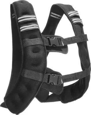 Obrázek produktu pro SucceBuy zátěžová vesta, 12 lbs nastavitelná zátěžová vesta s reflexními pruhy pro muže a ženy, fitness, běh, silový trénink