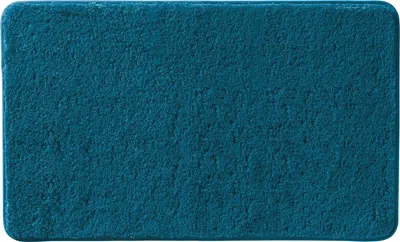 Produktbild von Badematte Rhodos Uni, rutschfest, petrolfarben, Größe 60 x 100 cm – ultraweich, extrem saugfähig, fusselt kaum