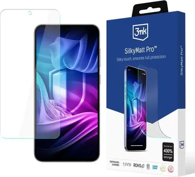 Zdjęcie produktu dla 3MK Silky Matt Pro, Samsung, Galaxy S24 FE, Odporny na uderzenia, Odporny na zadrapania, Przezroczysty, 1 szt.