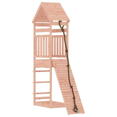 Produktbild von vidaXL Spielturm mit Kletterwand Massivholz Douglasie