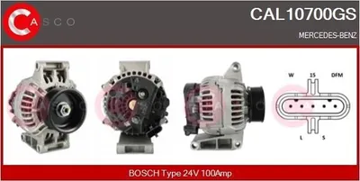 Produktbild von Lichtmaschine Generator 100A
