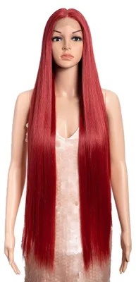 Produktbild von Lange Gerade Lace Front Perücke 96,5 cm
