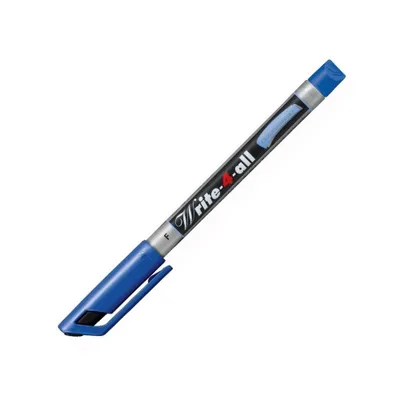 Produktbild von Permanent-Marker - STABILO Write-4-all - fein - 10er Pack -blau