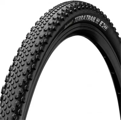Produktbild von Reifen Continental Terra Trail Shieldwall Polyamid Schwarz - 700x45C