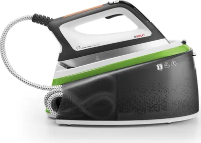 Produktbild von Polti Vaporella Instant VI50.20, 2400 W, 550 g/min, Aluminium-Sockelplatte, 8 bar, 2 l, Grün, Grau, Weiß