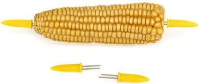 Produktbild von 15x PAPSTAR 10 Maiskolbenhalter gelb | Beutel (10 Stück)