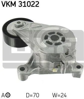 Produktbild von SKF Spannrolle für Keilrippenriemen für Audi Seat Leon Altea Skoda VW
