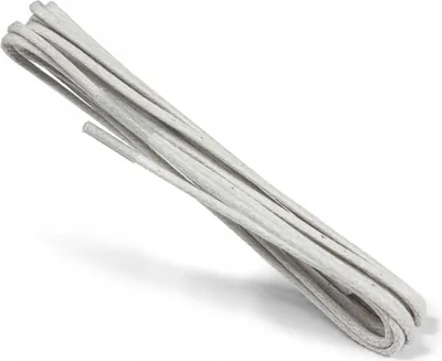 Produktbild von Langlebige gewachste Rundschnürsenkel - 75 cm Kaps - Grau (0083)