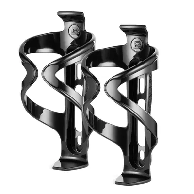 Produktbild von ROCKBROS 2er Set Flaschenhalter PC Fahrrad Trinkflaschen Halter 34g Leicht Bottle holder für MTB Rennrad Schwarz