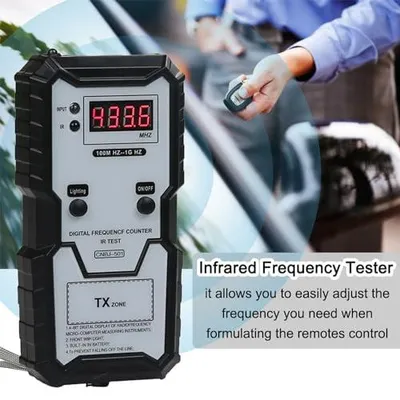 Frequenztester für Fernbedienungen, digital, 100 MHz – 1 GHz