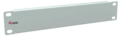 Produktbild von Equip 10" Blindplatte, 1HE, Hellgrau