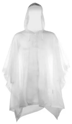 Productafbeelding van Splashmacs - Regenponcho voor heren/dames, uniseks, PVC LT5359 (one size) (transparant)