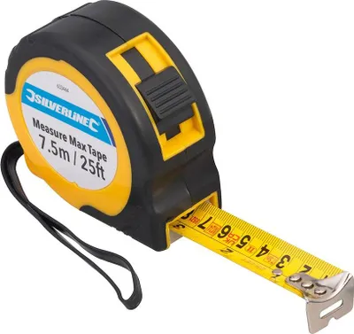 Produktbild von Rollbandmaß „Measure Max“ 7,5 m x 25 mm