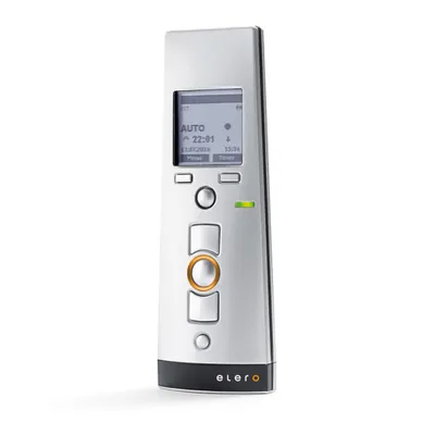 Produktbild von Elero TempoTel 2 Funkhandsender 10-Kanal mit Zeitschaltuhr 868 MHz Silber