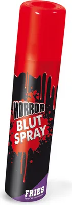 Produktbild von Kunstblut Spray Theaterblut Blut Karneval Fasching Halloween Party 83 ml