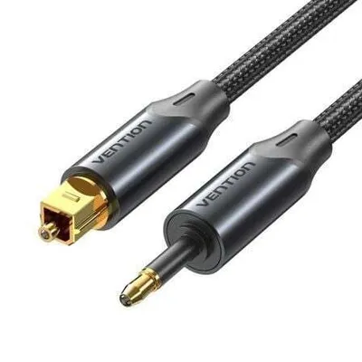 Produktbild von Vention BKCBF, Toslink, Männlich, Mini-TOSLINK, Männlich, 1 m, Schwarz