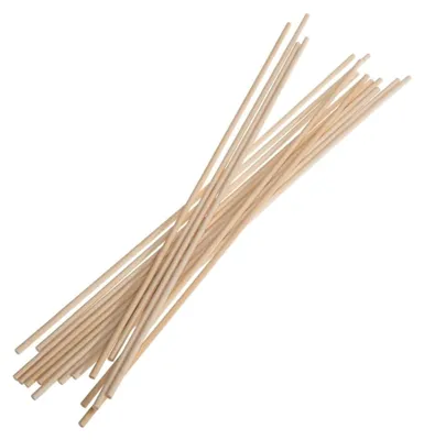 Produktbild von Pflanzstab 15 Stück 40 cm Holz Rankhilfe Pflanzenstäbe