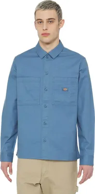 Produktbild von Dickies Florala Langarmhemd Blau S Mann Blau S