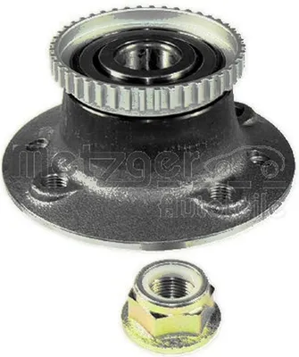 Image de Jeu de roulements de roue METZGER pour RENAULT MEGANE I