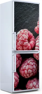 Produktbild von Magnete Dekorative - 60 cm x 180 cm - Küche Magnetmatte Kühlschrankmagnete - Gefrorene Himbeere