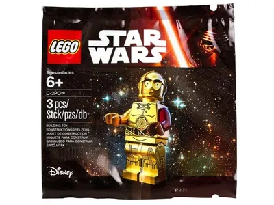 Produktbild von LEGO(R) STAR WARS C-3PO Minifig 2015 Roter linker Arm - The Force Awakens