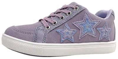 Image de S.Cool : Chaussures pour filles, chaussures basses à lacets, couleur violette, pour le quotidien