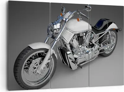 Produktbild von Bild auf Leinwand - Leinwandbild - Motorrad Geschwindigkeit Motor - 165x110cm - Wand Bild - Wanddeko - Leinwanddruck - Bilder - Kunstdruck - Leinwand bilder - Wandkunst - CE165x110-0516