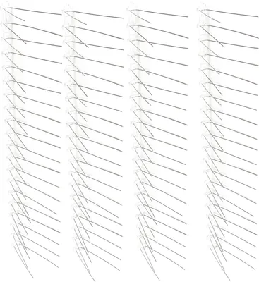 Image de 6pcs Anti-Oiseaux -Pic en acier inoxydable Outil de d?chargement des pigeons Cl?ture - Accessoires muraux
