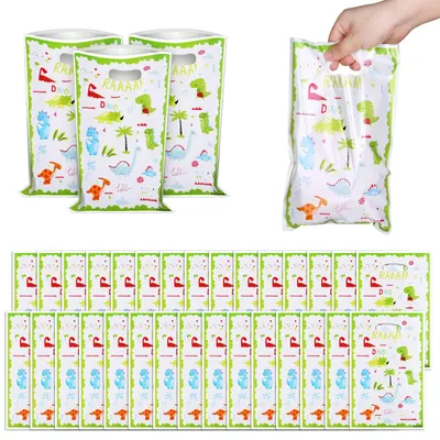 Produktbild von Geschenkbeutel mit Geburtstagsmotiv, 30 Stück, für Jungen und Mädchen, Partyzubehör