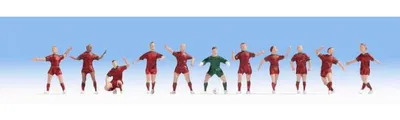Produktbild von NOCH Fußballteam Portugal 15981