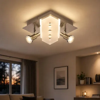 Produktbild von Briloner LED Deckenleuchte Deckenlampe Spotbalken 5 Flammig Lampe Leuchte 3601-052, KI-generiertes Bild