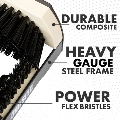 Immagine prodotto di Spazzola industriale per la pulizia delle scarpe, resistente agli agenti atmosferici, robusta, ideale per ottenere scarpe pulite
