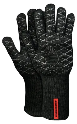 Produktbild von Feuermeister BBQ Aramid Grillhandschuhe Paar 5 Finger Grillfingerhandschuh Gr. 8