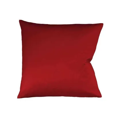Produktbild von fleuresse Mako Satin Kissenbezug Colours Uni 80x80 cm Bordeaux