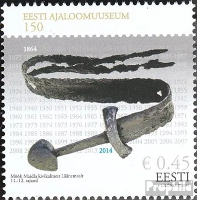 Produktbild von Briefmarken Estland 2014 Mi 785 (kompl.Ausg.) postfrisch Museum