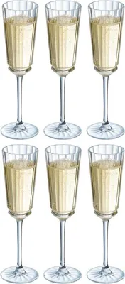 Produktbild von Cristal d'Arques Champagnergläser Macassar 170 ml - 6 Stück