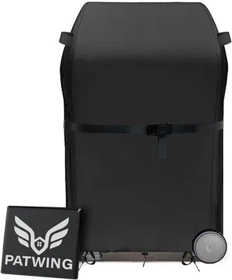 Produktbild von Wetterfeste Grillabdeckung, 600D Oxford, schwarz, 80x70x115cm