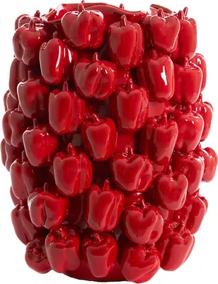 Produktbild von Light & Living - Vase Bellpepper - 35x33x47cm - Rot