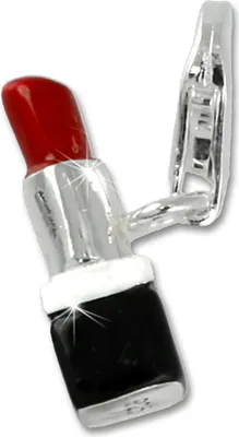Produktbild von SilberDream Charm Armband Anhänger Lippenstift rot 925 Echt Silber FC3024