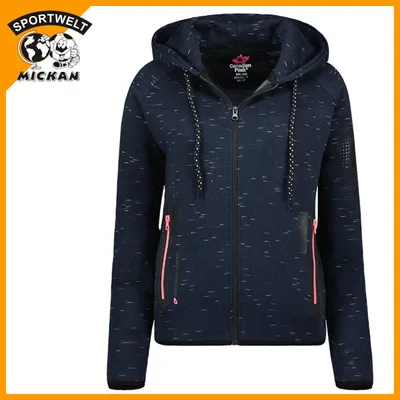 Produktbild von Canadian Peak Damen Sweatjacke Fanatic Hoodie Gr.S navy blau (RBMWD348F/CP)