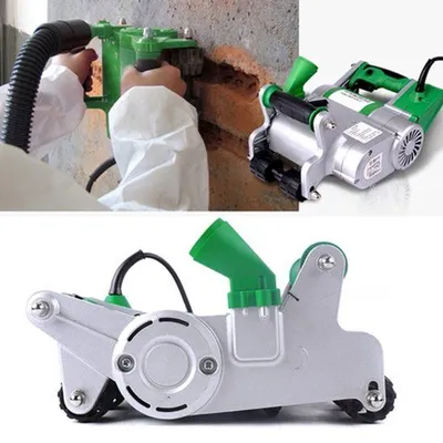 Obrázok produktu pre Elektrická drážkovač – 1100 W – hĺbka rezu 30 mm – 220 V – hliníková zliatina – zelená