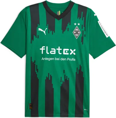 Produktbild von Puma Herren Borussia Mönchengladbach Away Jersey Replica - 770559, Farbe:Grün, Textil:M