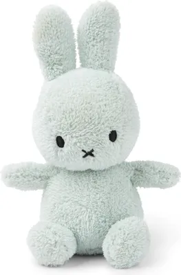 Produktbild von Miffy Sitting Terry Soft Green - 23 cm